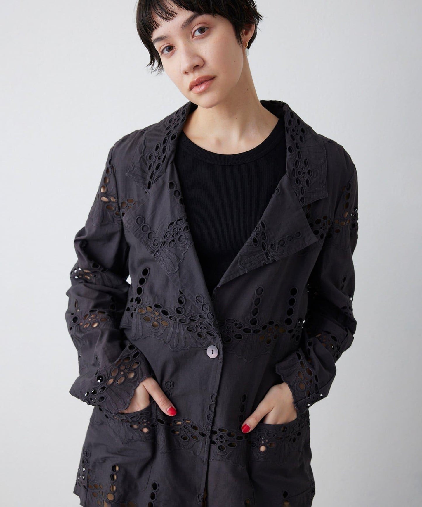 蕾絲夾克