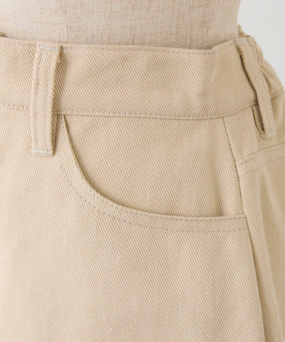 one after another 心形設計 牛仔迷你半身裙