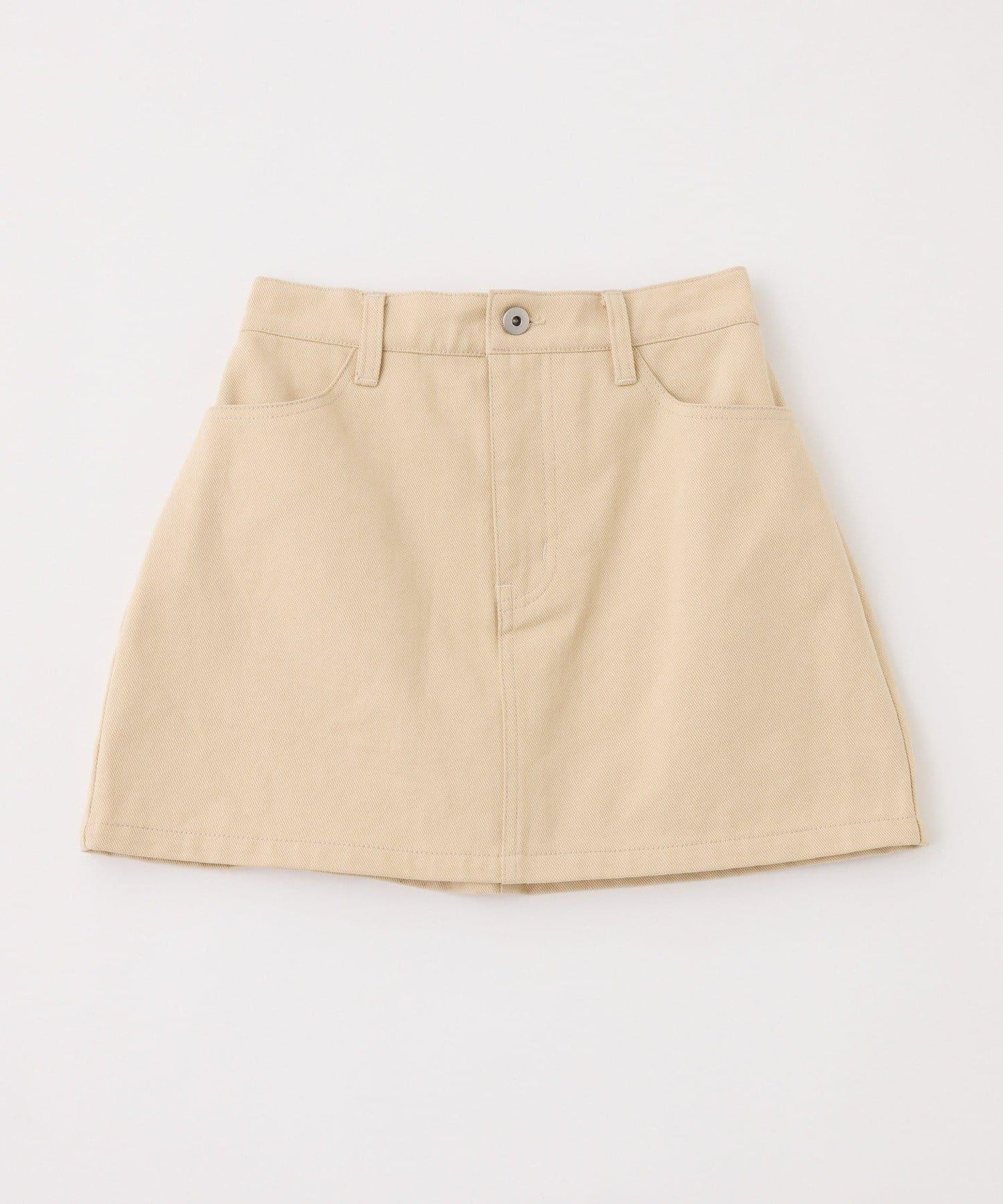 one after another 心形設計 牛仔迷你半身裙