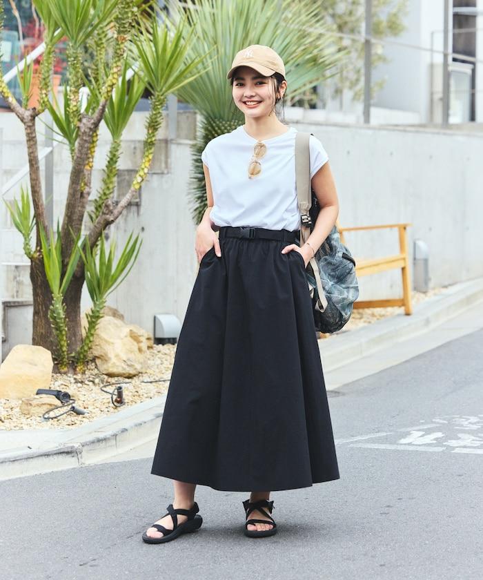 聯名 UV防曬 T恤半身裙套裝