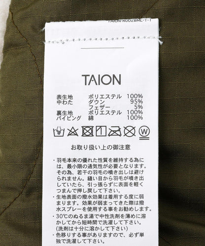 TAION/DOWN+BOA HI VEST 馬甲