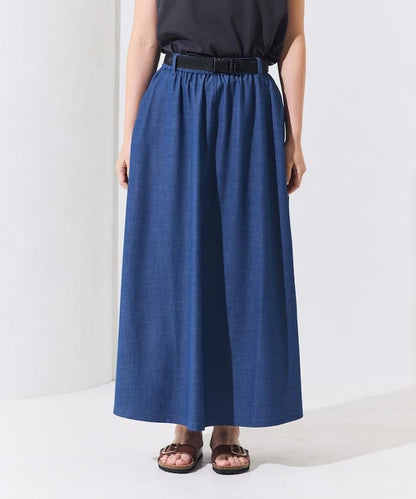 聯名 UV防護 牛仔風 豹紋 T恤半身裙套裝