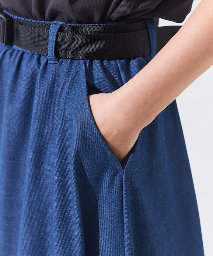 聯名 UV防護 牛仔風 豹紋 T恤半身裙套裝