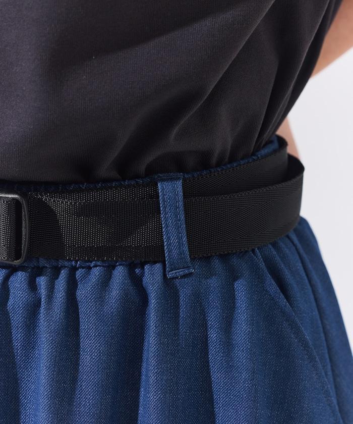 聯名 UV防護 牛仔風 豹紋 T恤半身裙套裝