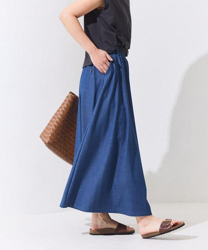 聯名 UV防護 牛仔風 豹紋 T恤半身裙套裝