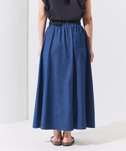 聯名 UV防護 牛仔風 豹紋 T恤半身裙套裝