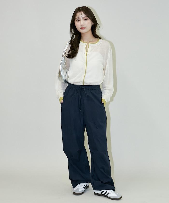 2WAY可拆卸圍裹設計 尼龍褲