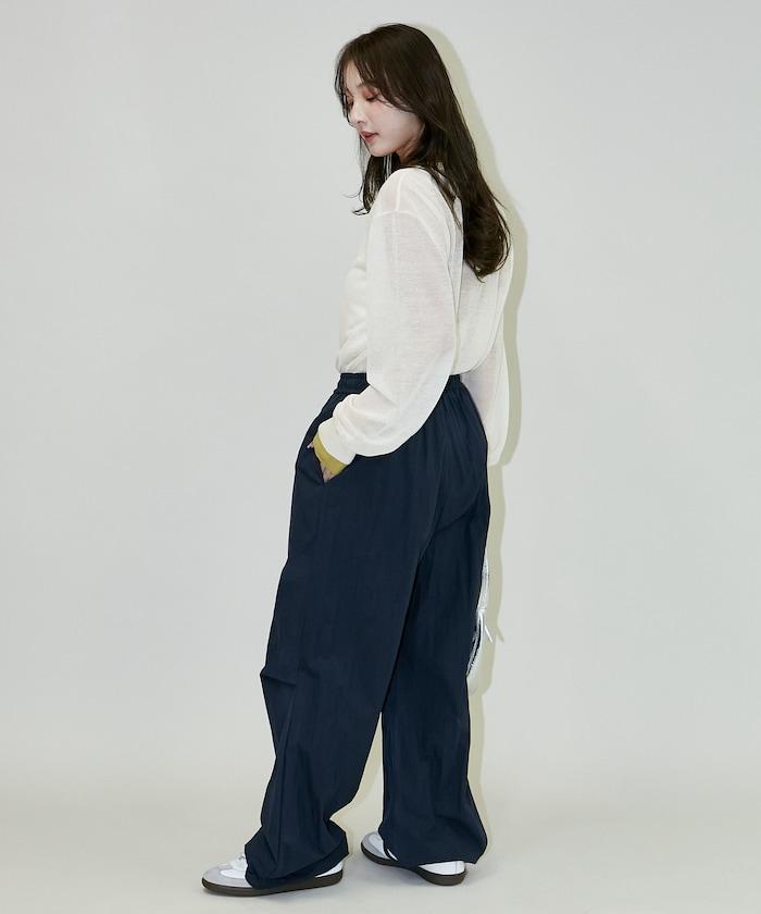 2WAY可拆卸圍裹設計 尼龍褲