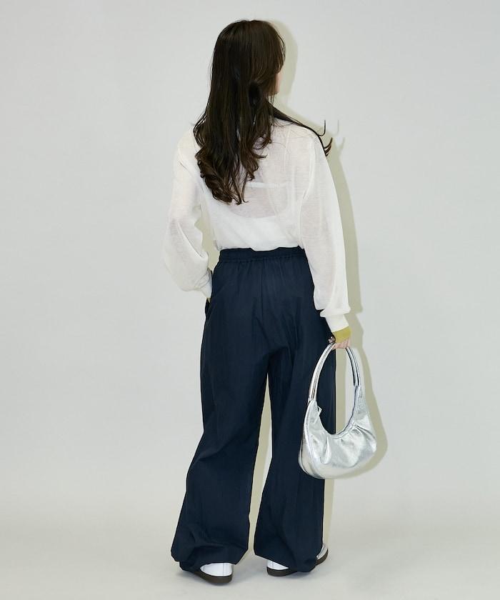 2WAY可拆卸圍裹設計 尼龍褲