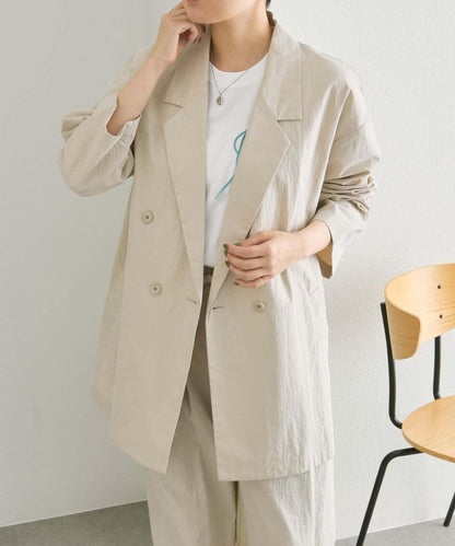 側開叉 雙排扣 SUM1 STYLE 西裝外套