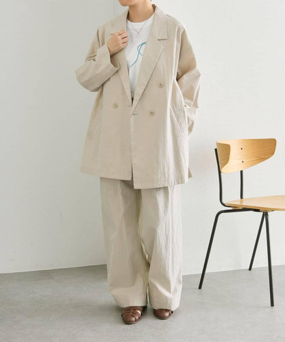 側開叉 雙排扣 SUM1 STYLE 西裝外套