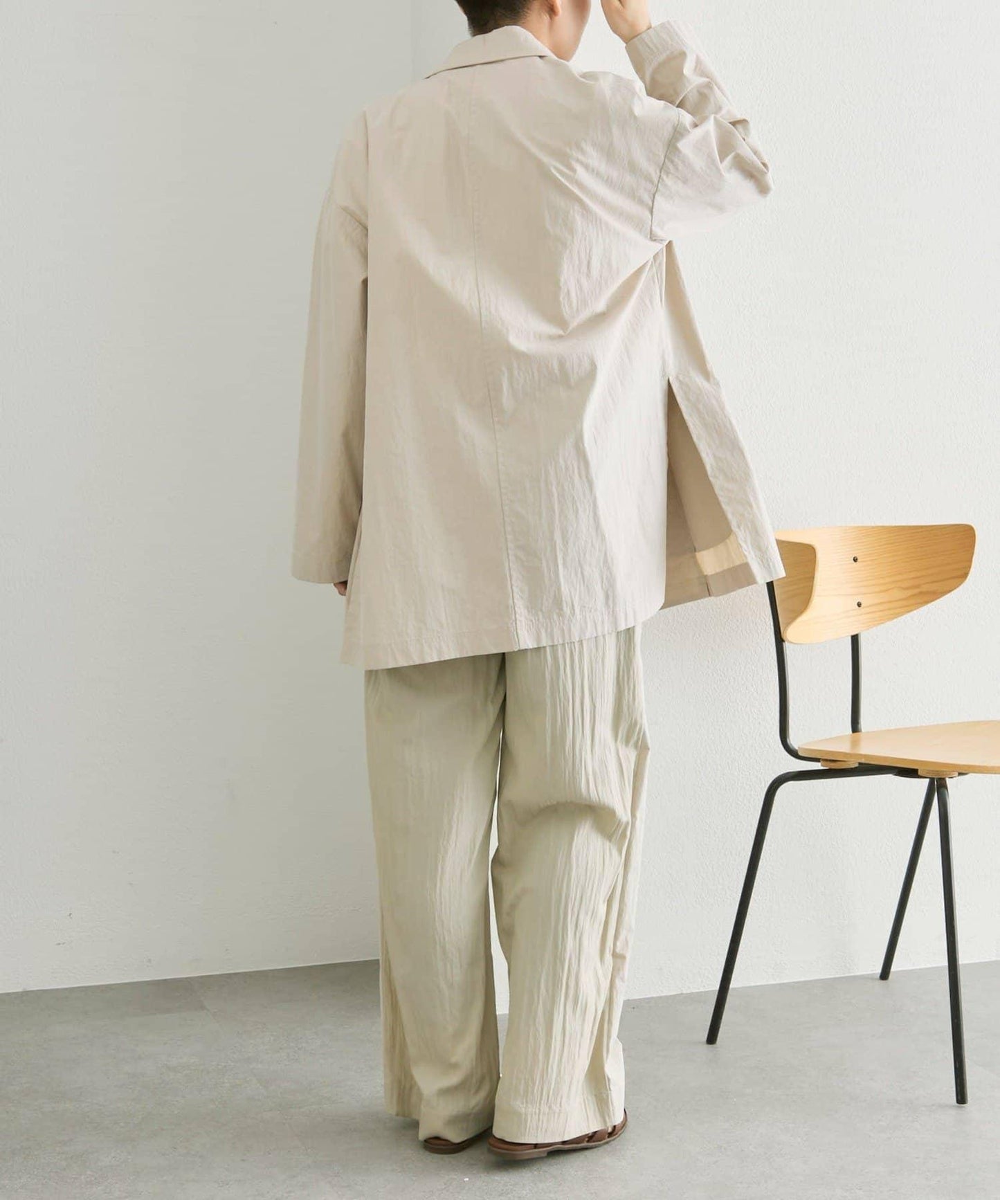 側開叉 雙排扣 SUM1 STYLE 西裝外套