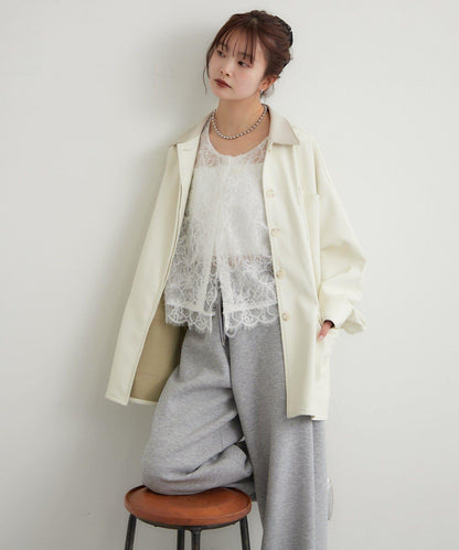 多WAY蕾絲疊穿夾克
