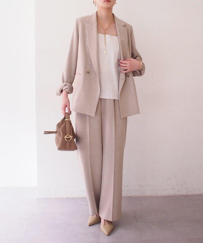 Atelier N5/アトリエヌメロサンク 緞面吊帶背心