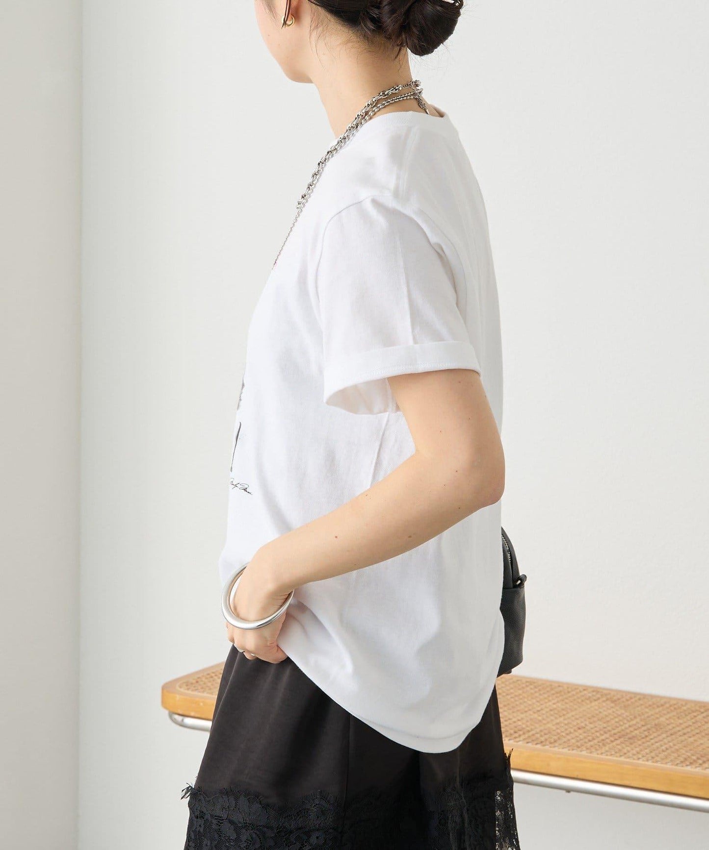 存在感強烈 Marilyn 照片印花 T恤