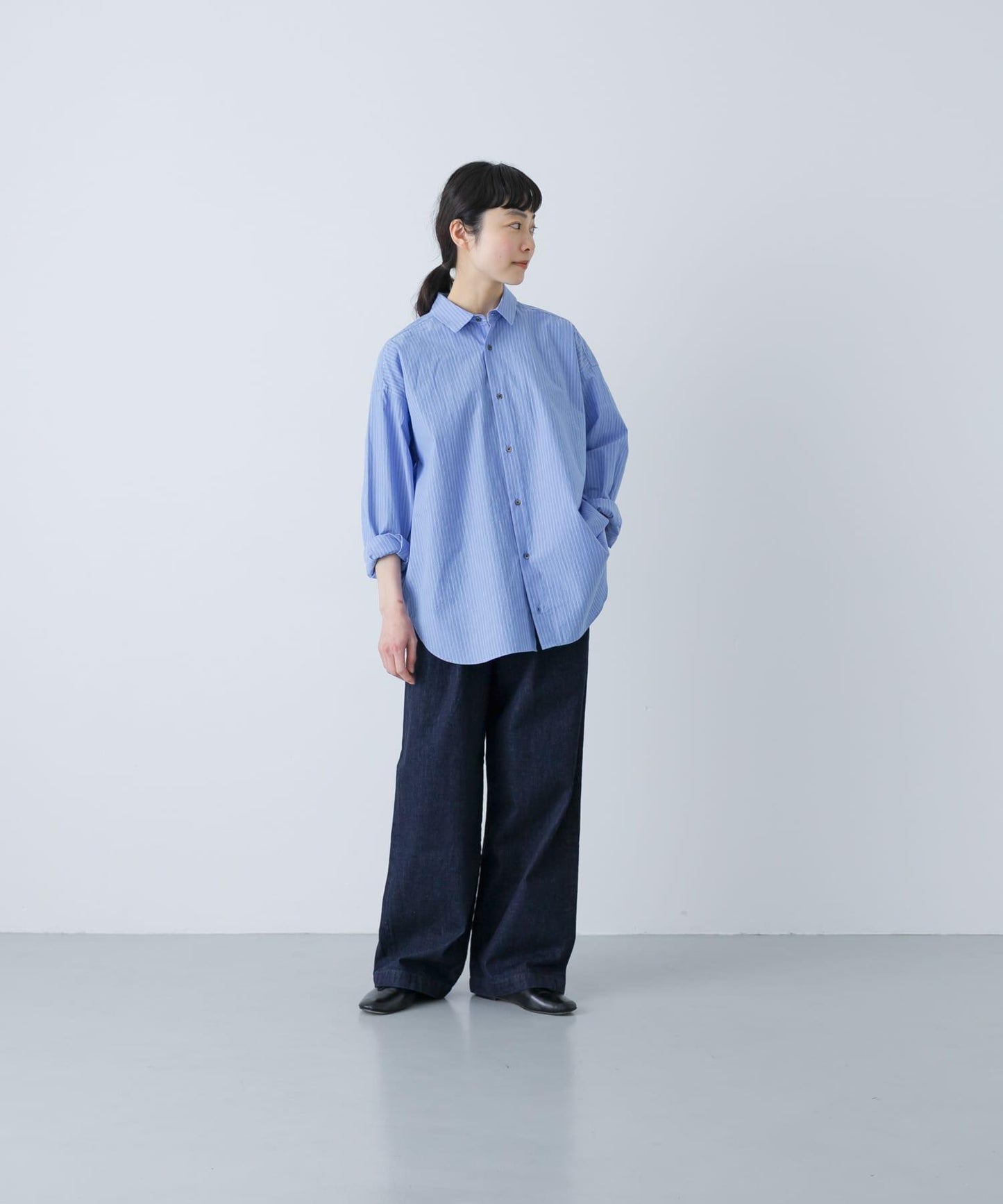 高捻棉 標準版型 襯衫