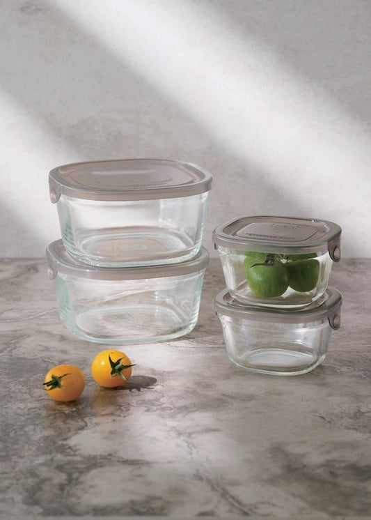 イワキ パックアンドレンジ 方形 四件套 灰色