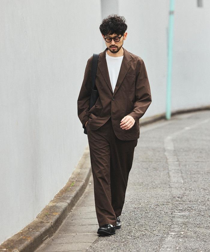 SOLOTEX 夏季牛津紡 2扣設計 成套款 西裝外套