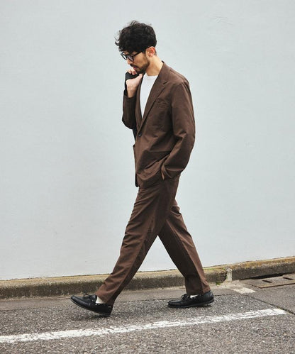 SOLOTEX 夏季牛津紡 2扣設計 成套款 西裝外套