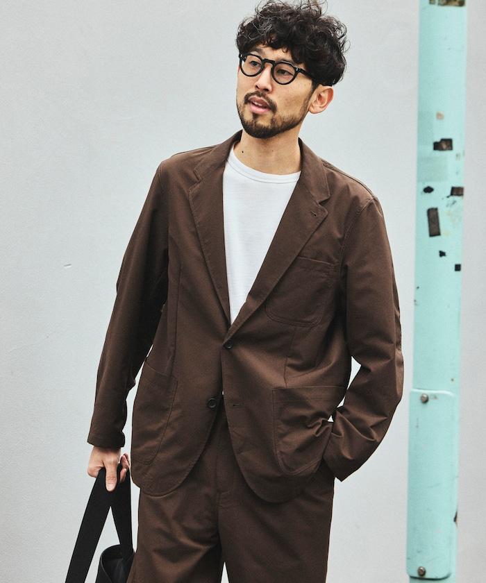 SOLOTEX 夏季牛津紡 2扣設計 成套款 西裝外套