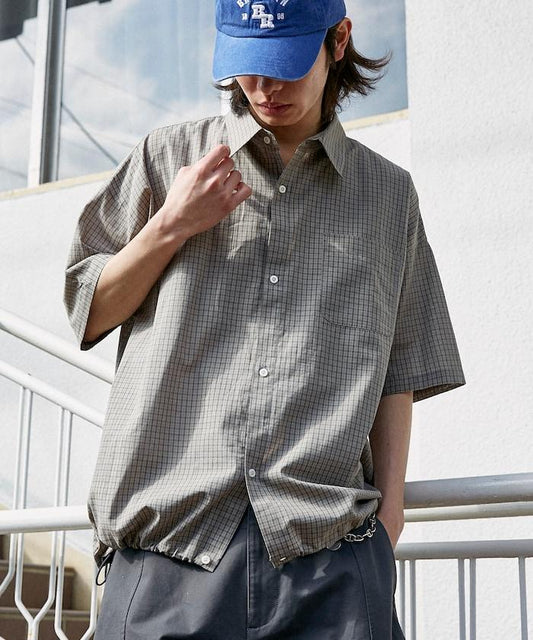 LOVE POP STUDIO 常規領 半袖 襯衫