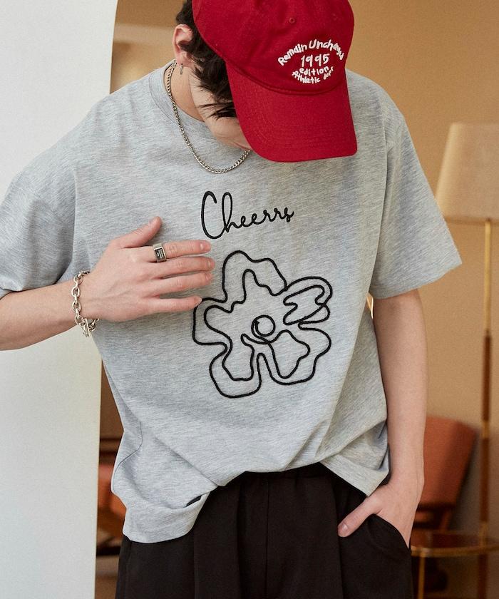 LOVE POP STUDIO 花卉圖案 T恤