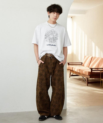 LOVE POP STUDIO 花卉刺繡T恤