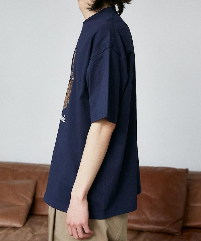 LOVE POP STUDIO 花卉刺繡T恤