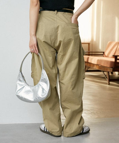 LOVE POP STUDIO 斜紋工裝褲