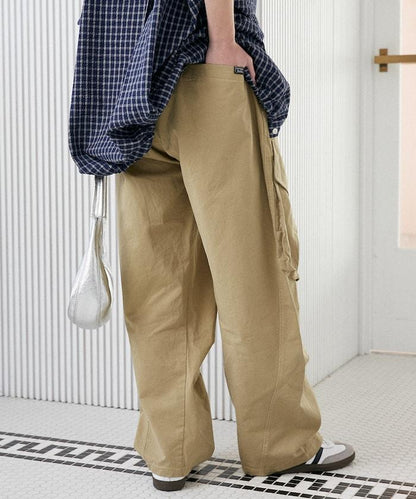 LOVE POP STUDIO 斜紋工裝褲