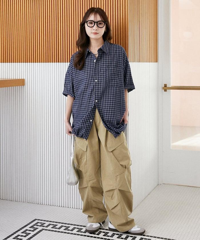 LOVE POP STUDIO 斜紋工裝褲