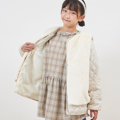 troislapins 絎縫夾克毛絨馬甲套裝