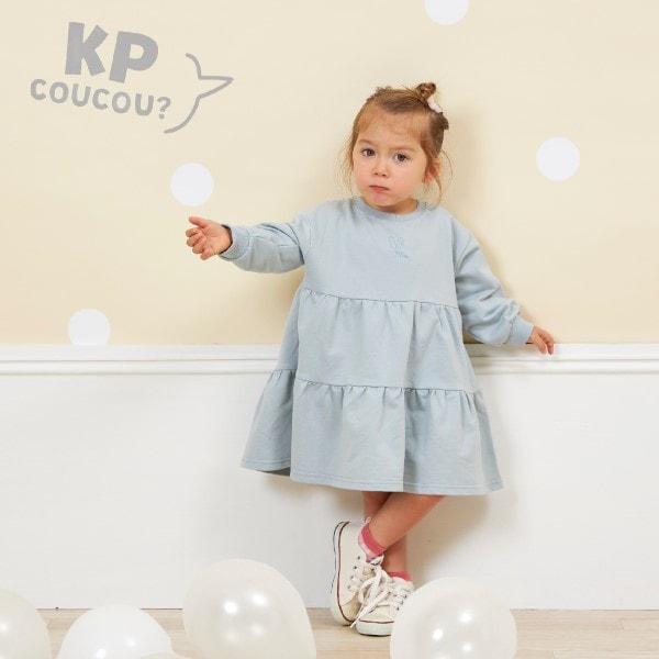 KP coucou? ケーピーククー 蓬鬆版 立體剪裁 童裝連衣裙（90‑140）
