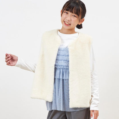 troislapins 絎縫夾克毛絨馬甲套裝