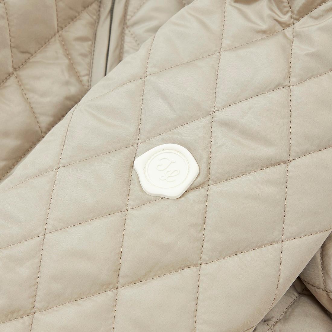 troislapins 絎縫夾克毛絨馬甲套裝