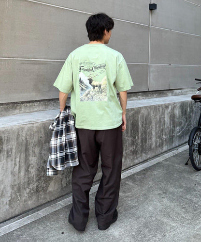 Franklin Climbing 復古圖案 T恤