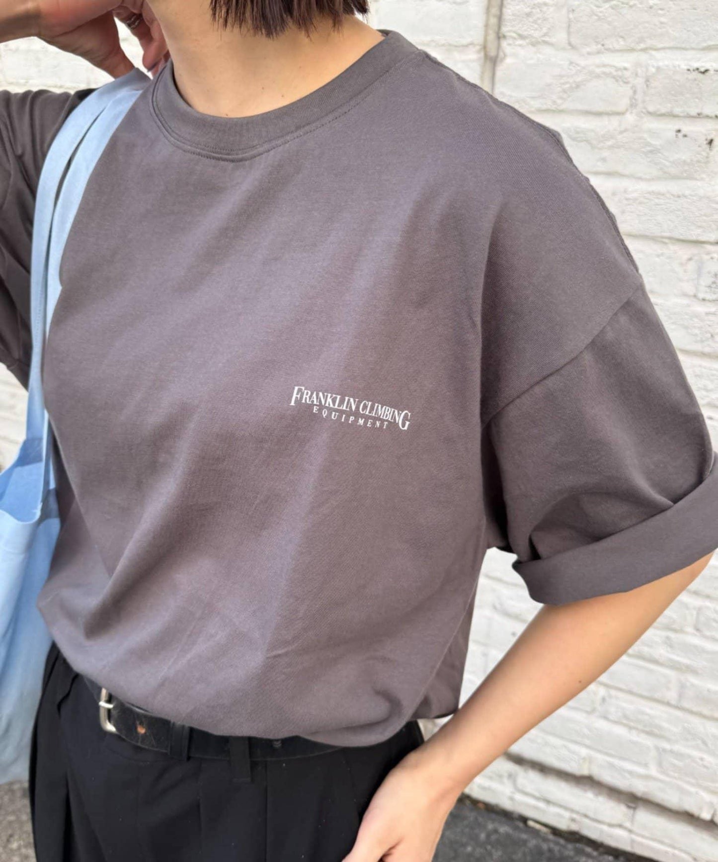 Franklin Climbing 復古圖案 T恤