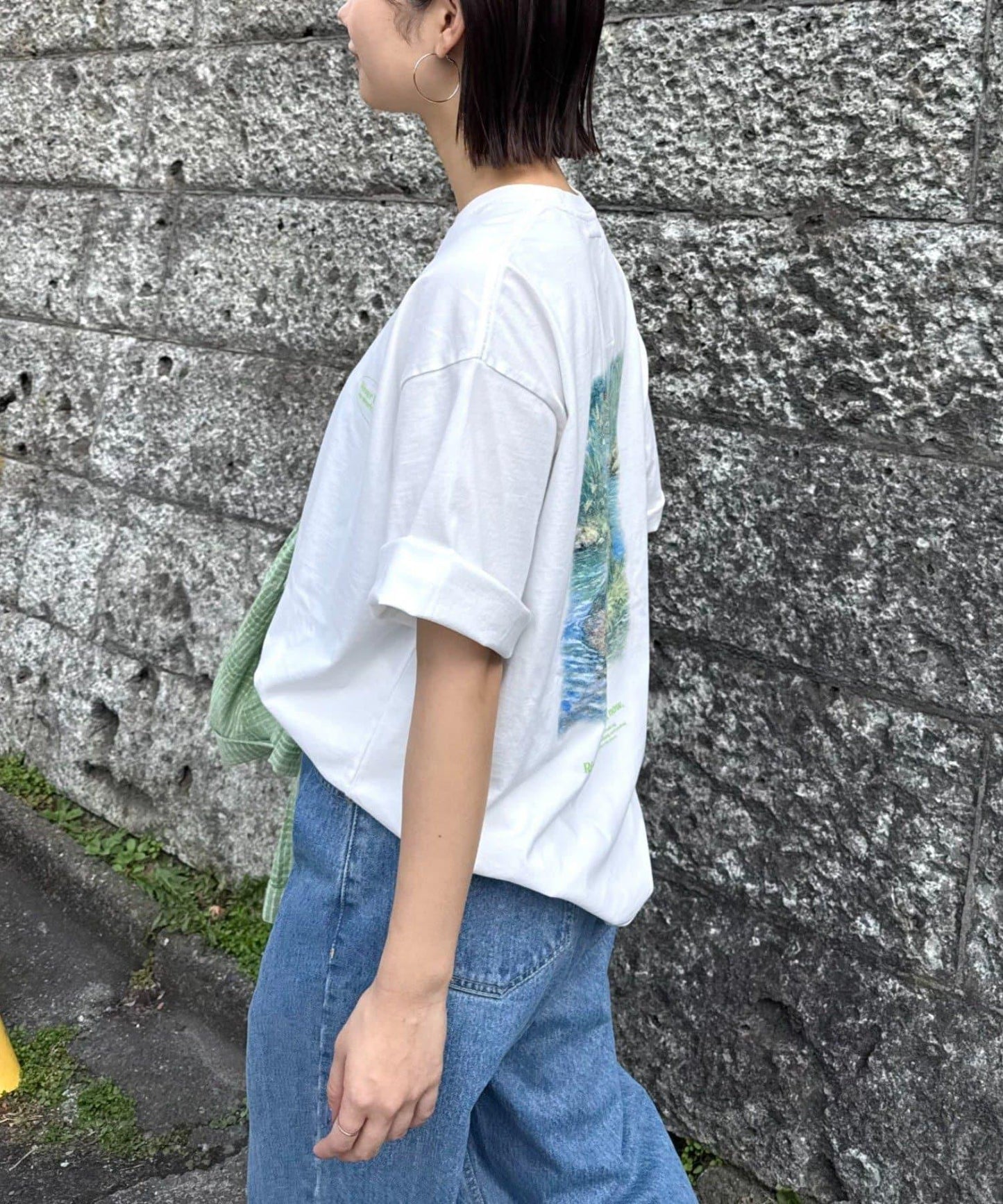 Franklin Climbing 復古圖案 T恤