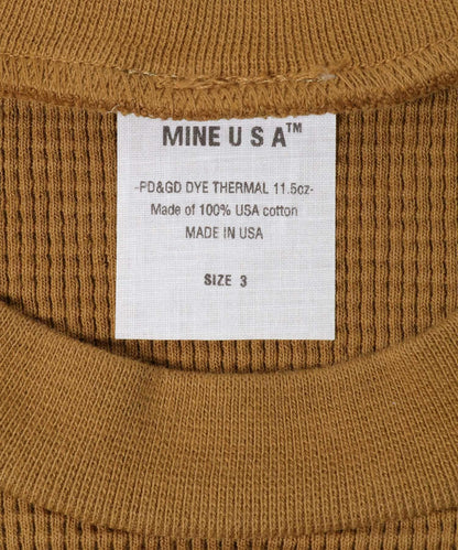PD/GD染色 保暖 MINE THERMAL 11.5oz 上衣