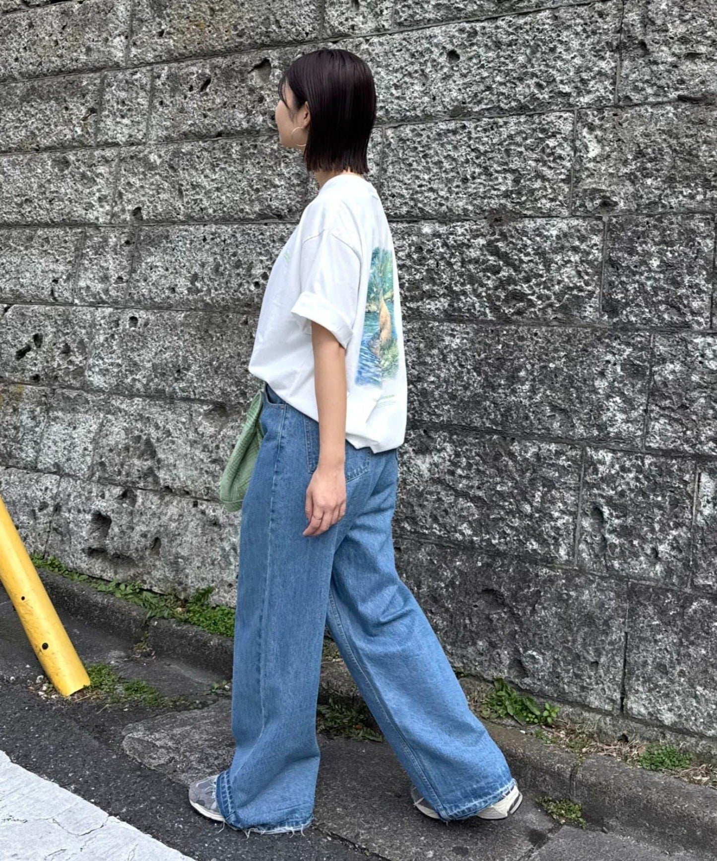 Franklin Climbing 復古圖案 T恤