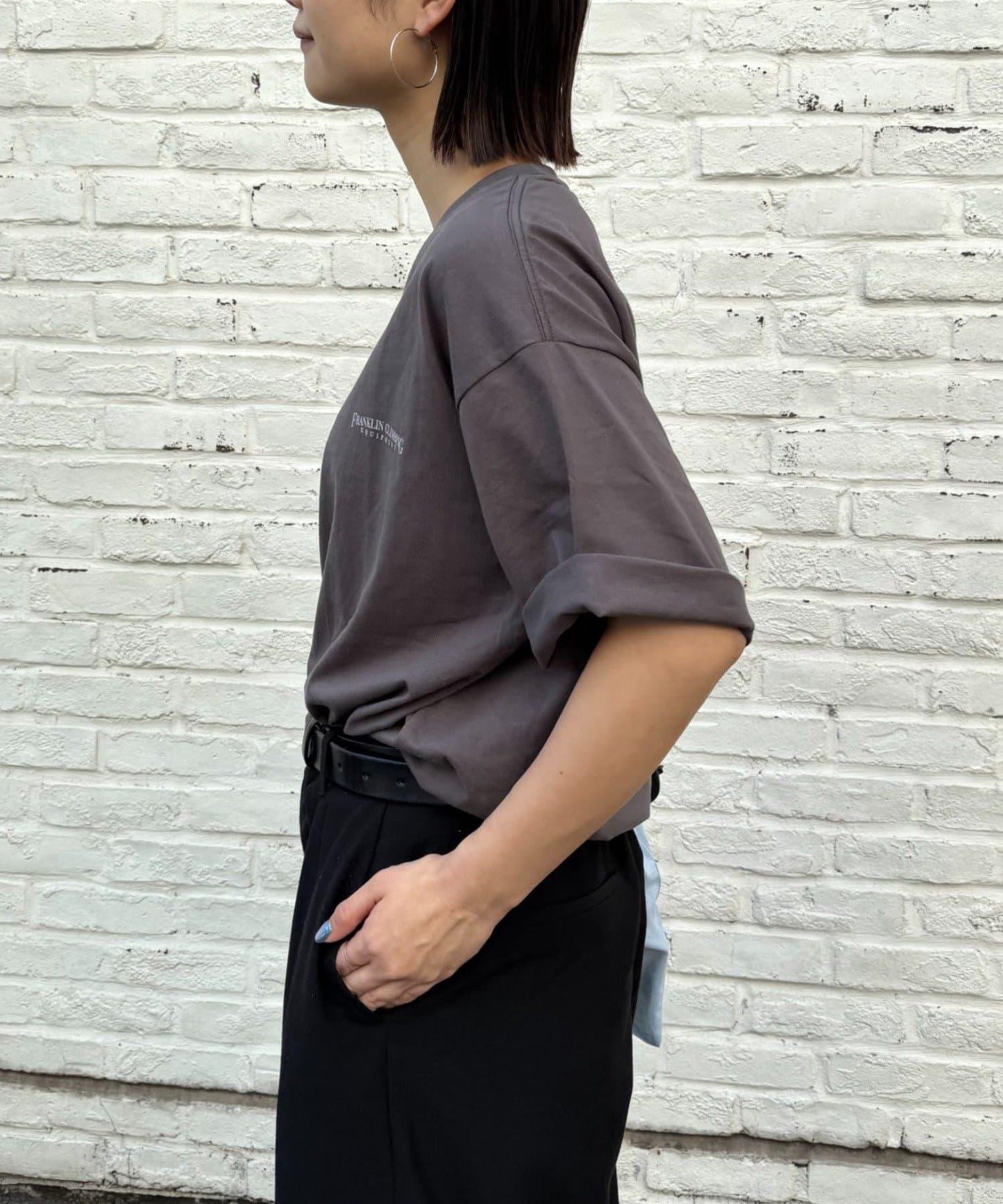 Franklin Climbing 復古圖案 T恤