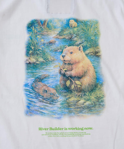 Franklin Climbing 復古圖案 T恤