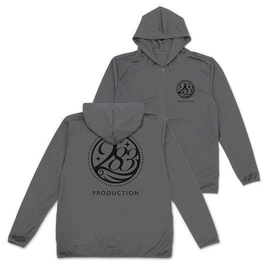 アイドルマスター シャイニーカラーズ（偶像大師 閃耀色彩） 薄款速干連帽外套 283プロダクション GRAY XXL size