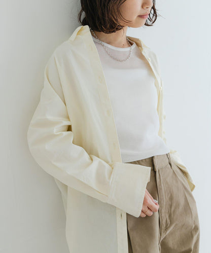 MADE IN JAPAN 輕薄華夫紋上衣