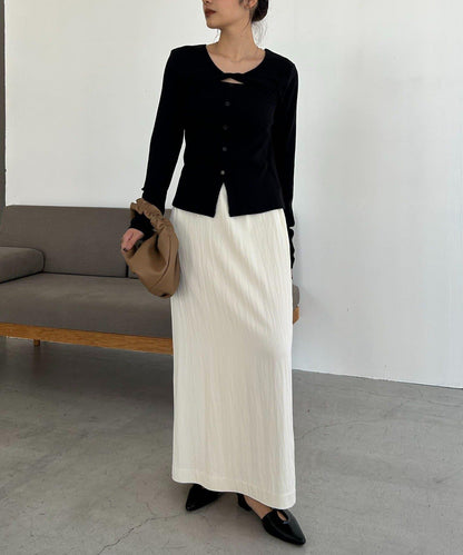 扭結領設計 T恤