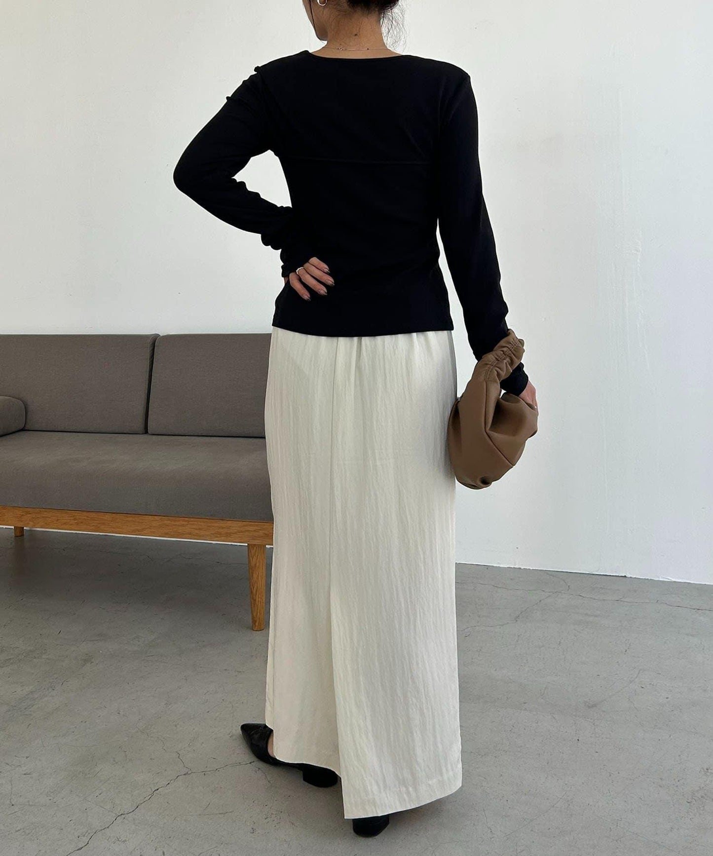 扭結領設計 T恤