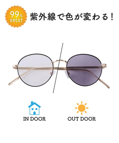 金屬框調光太陽鏡