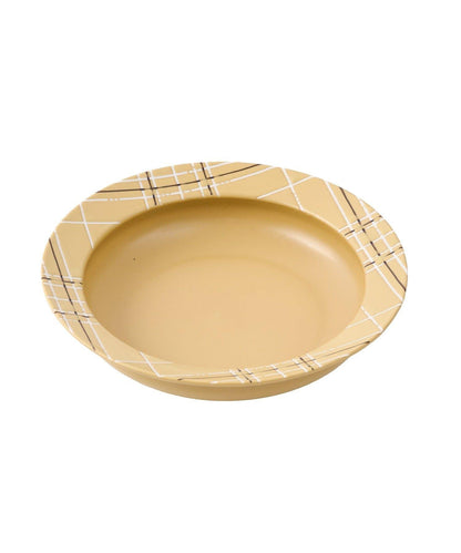 新生活餐具 格紋 22cm 深盤