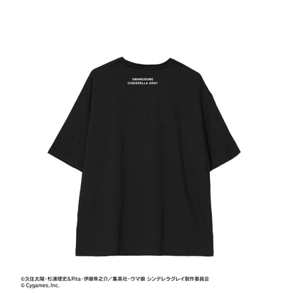 ウマ娘 シンデレラグレイ 為 IP 作品名 → 保留日文並補充中國通用中文名 無系列名、無角色名 → 直接進入商品種類與款式信息 最終商品名如下： ウマ娘 シンデレラグレイ（賽馬娘：灰姑娘灰影） 寬鬆版T恤 M號 OBEY YOUR MASTER POP UP SHOP in マルイ款