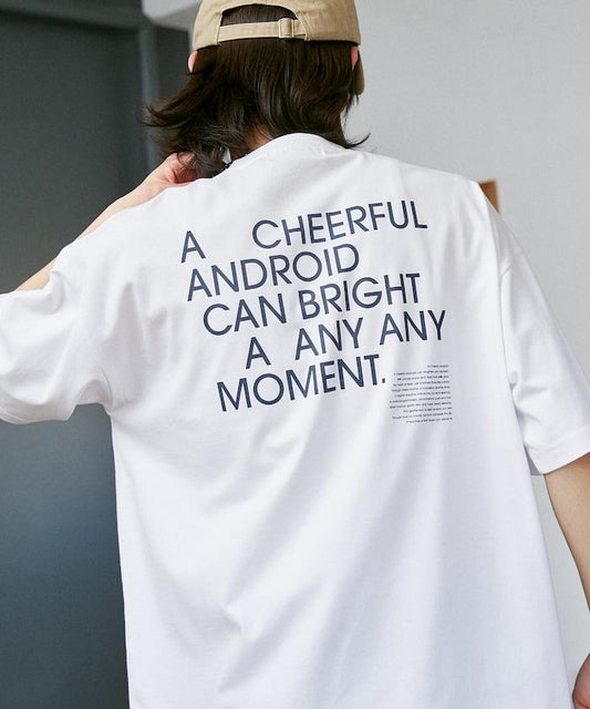 LOVE POP STUDIO CHEERFUL 字母印花T恤